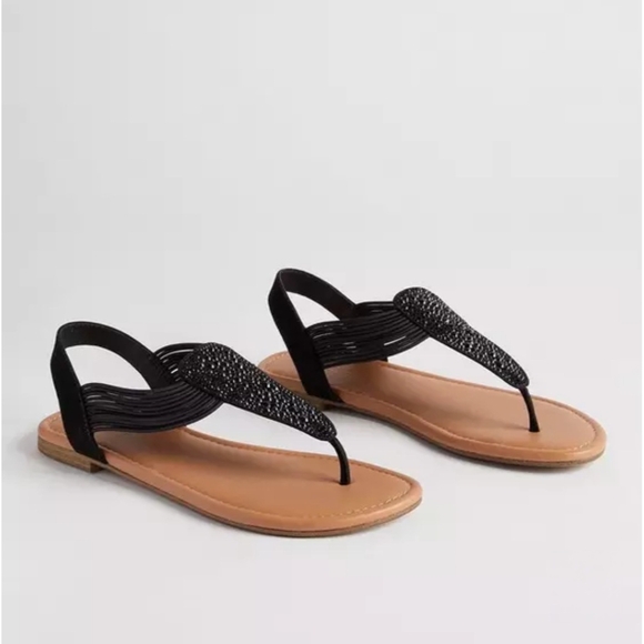 torrid Shoes - 💥Sale💥NWOT Torrid Elegant Black and Tan Sandals